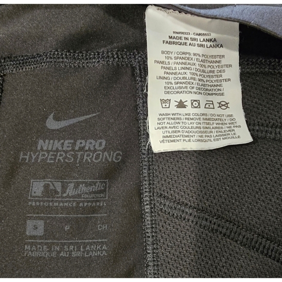 Step Up Your Game with Nike Pro Men's Hyperstrong MLB Compression Shorts - Picture 4 of 5